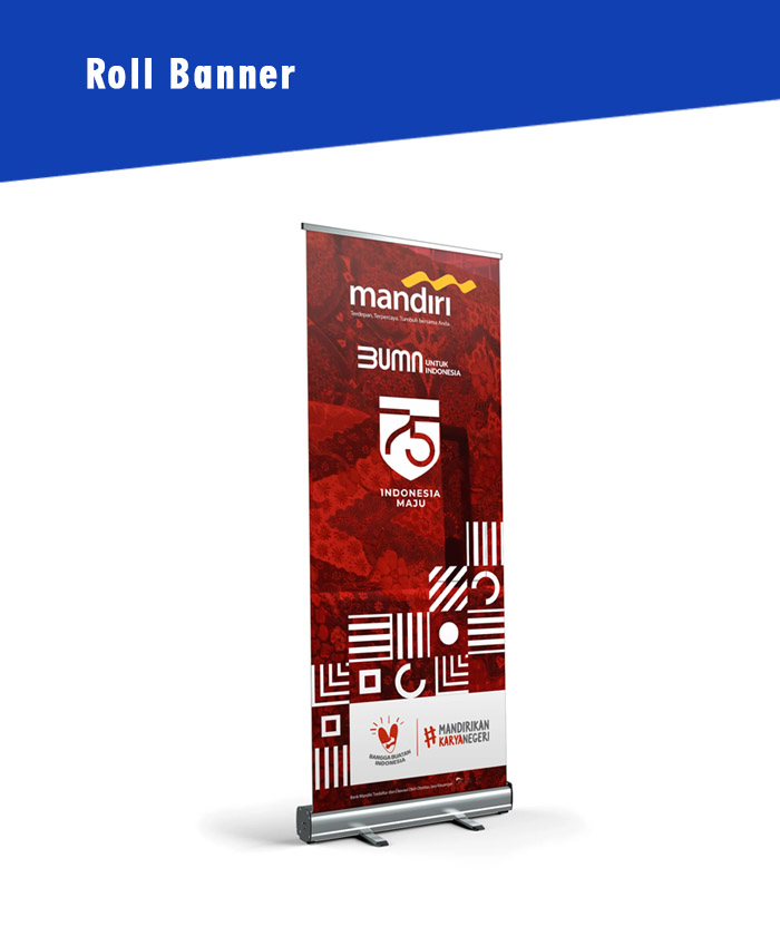 Roll banner